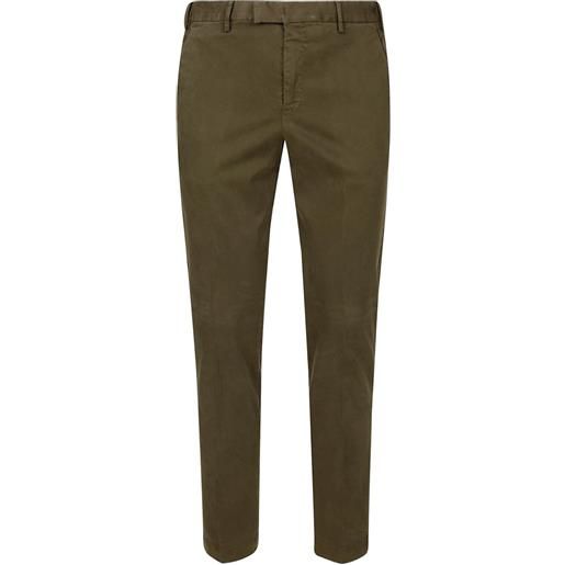 PT Torino pantaloni dritti in cotone - verde