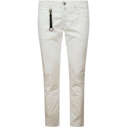 Incotex jeans con cinque tasche - bianco