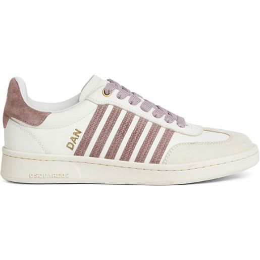 DSQUARED2 sneakers boxer - bianco