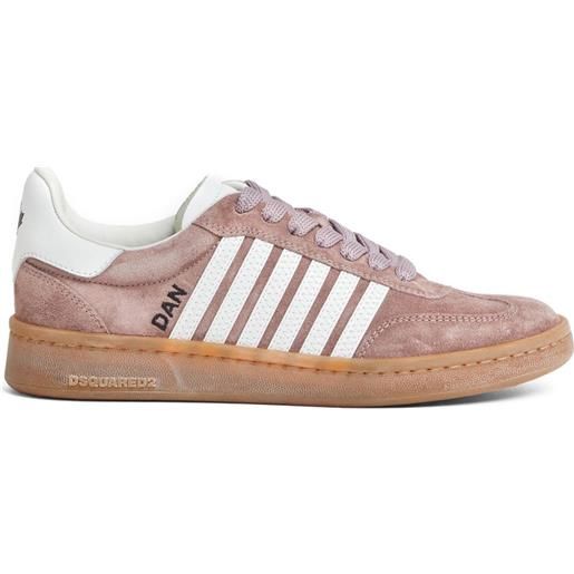 DSQUARED2 sneakers boxer - rosa