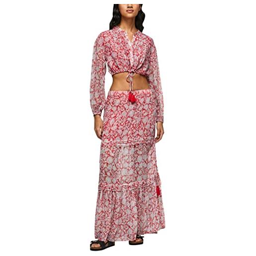 Pepe Jeans brunella, gonna donna, multicolore (multi), l