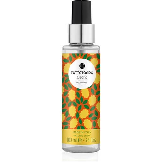 Tuttotondo cedro deodorante spray 100ml
