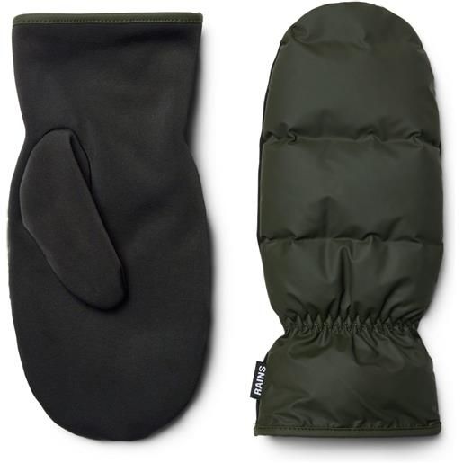 RAINS lohja puffer mittens guanti impermeabili m