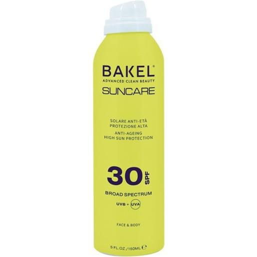 Bakel solare spray viso&corpo spf30 150ml