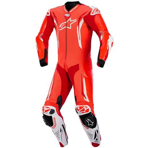 Alpinestars tuta moto professionale Alpinestars gp tech v5 rosso fluo