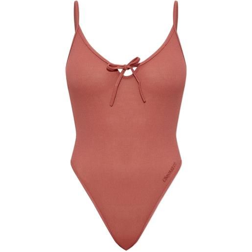 DSQUARED2 body con fiocco - rosa