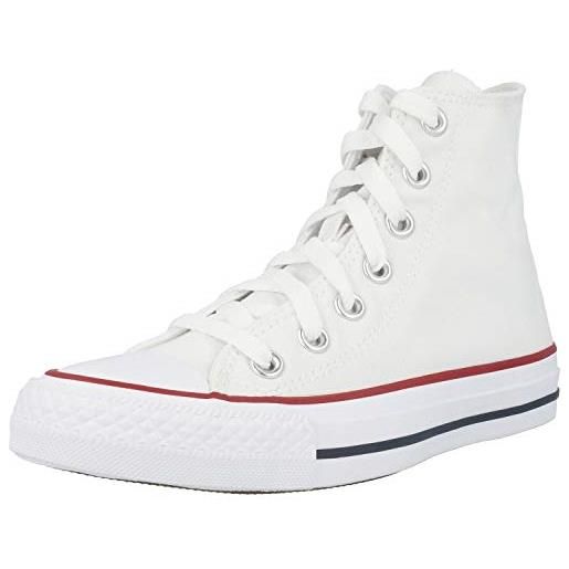 Converse - ctas core ox, sneakers unisex, bianco (blanc - white/grey), 38.5