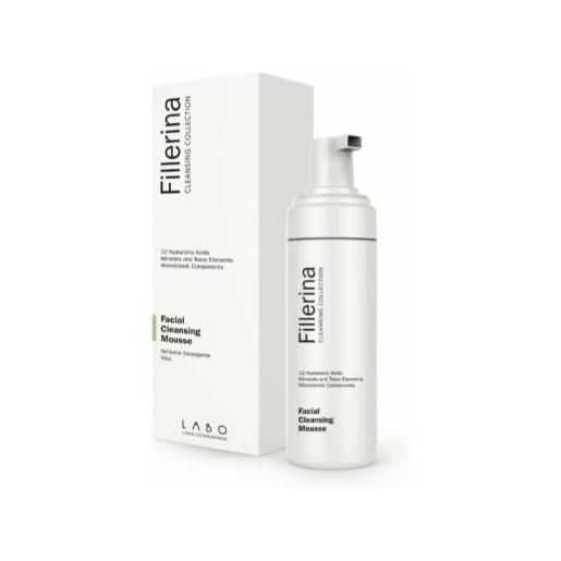 Labo international srl fillerina facial cleansing mousse 150 ml schiuma detergente viso