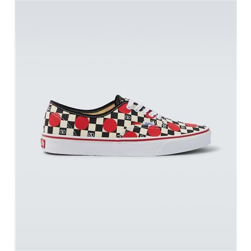 Valentino Garavani e vans - sneakers vlogo con stampa