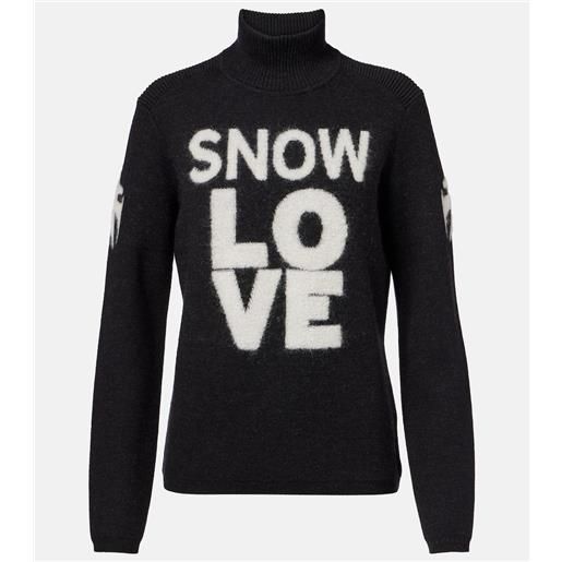 Toni Sailer pullover vanessa in lana con intarsi