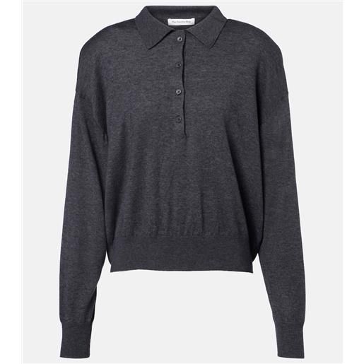 The Frankie Shop polo croydon in misto lana