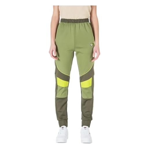 VR/46 RIDERS ACADEMY pantaloni riders academy fila , donna, xl, verde