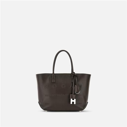 Hogan donna borse shopping, marrone (taglia unica)