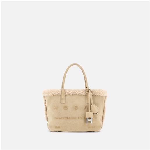 Hogan donna borse shopping, beige (taglia unica)