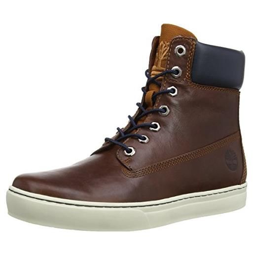 Timberland newmarket 2.0 cupsole 6 boot, stivali uomo marrone marron (brown) 41
