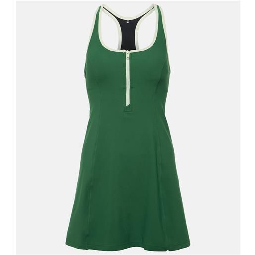 The Upside abito corto da tennis oxford con zip