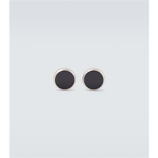 Giorgio Armani gemelli in argento sterling