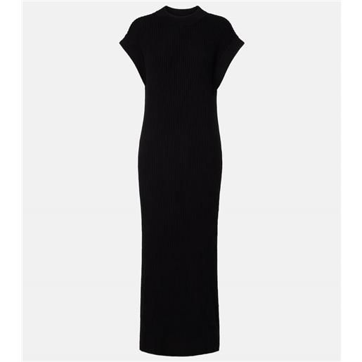 Varley abito midi cheston in pointelle di cotone
