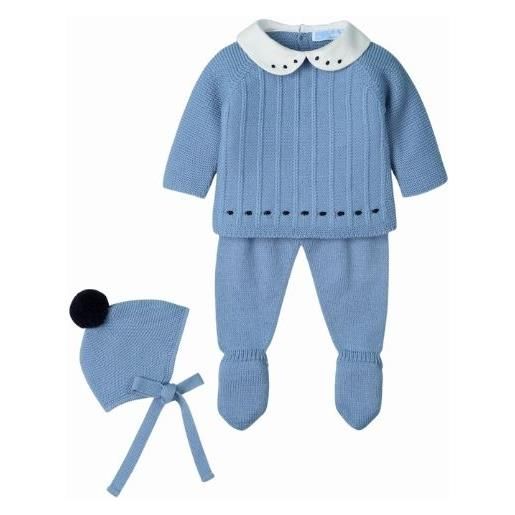 Mac Illusion completo nascita neonato in misto lana - tweed dream