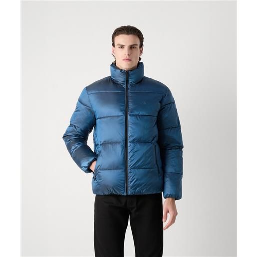 Calvin klein jeans piumino two tone senza cappuccio uomo