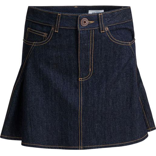 Alexander McQueen gonna denim svasata - blu