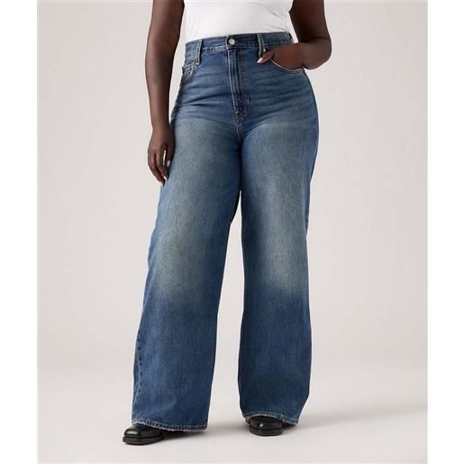 LEVI'S ® levi's® jeans a gamba larga ribcage dark blue denim donna