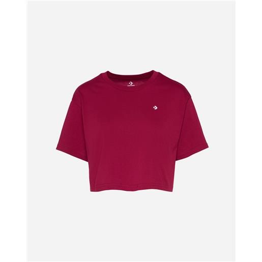 Converse star chevron w - t-shirt - donna - rosso