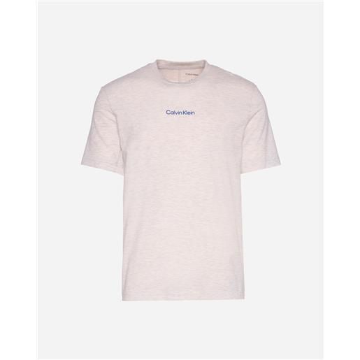Calvin klein sport small logo m - t-shirt - uomo - bianco