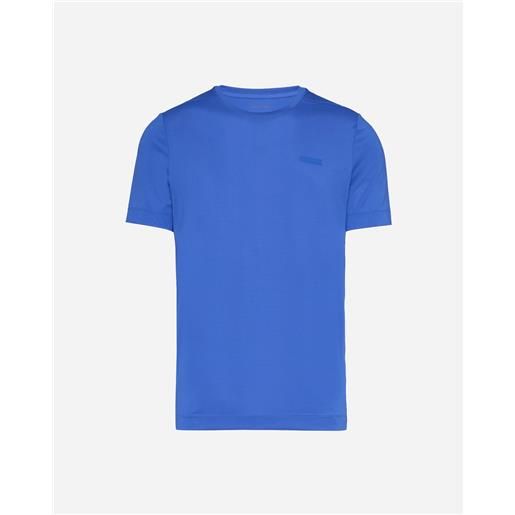 Calvin klein sport small logo m - t-shirt - uomo - azzurro