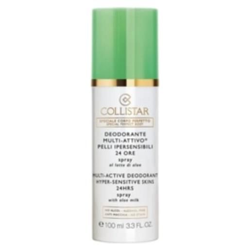 Collistar speciale corpo perfetto deodorante multi-attivo®pelli ipersensibili 24 ore spray al latte di aloe 100 ml - 100 ml