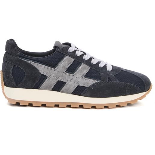 HOGAN 86r running cam e tessuto blu