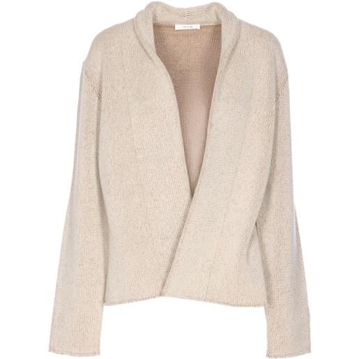The Row cardigan leriko - toni neutri