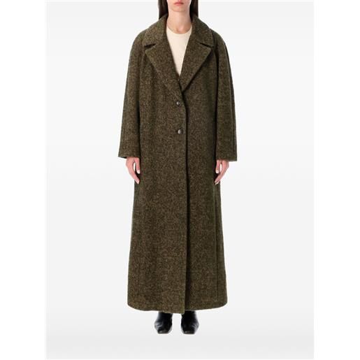 Emporio Armani cappotto con bottoni - verde