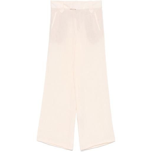 Johanna Ortiz pantaloni passage poise - toni neutri