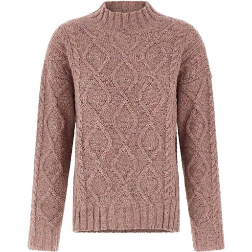 TWINSET maglione effetto mélange - rosa