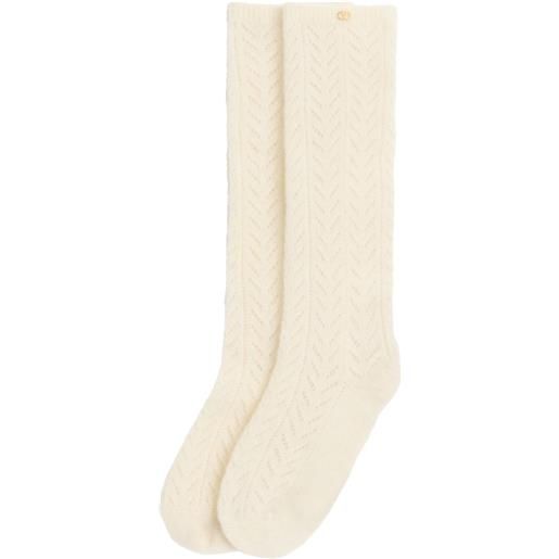 Valentino Garavani calzini vlogo signature - bianco