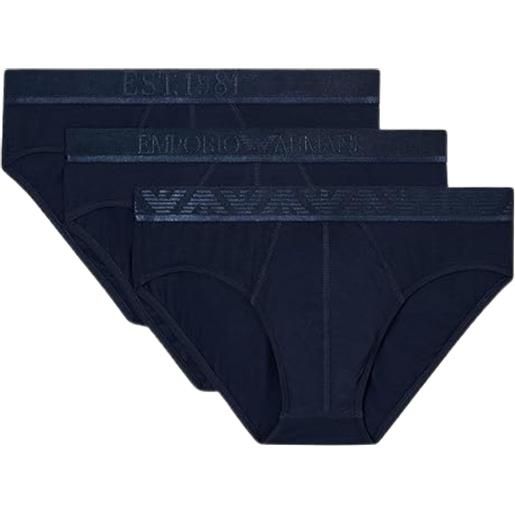 EMPORIO ARMANI set 3 slip emporio armani underwear