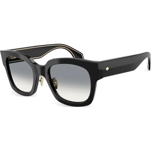 Giorgio Armani occhiali da sole squadrati - nero