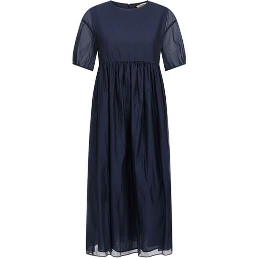 Max Mara abito fatoso - blu