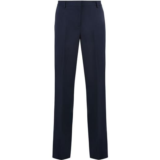 PT Torino pantaloni in viscosa stretch - blu