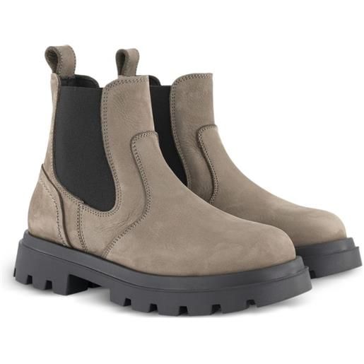 DSQUARED2 stivali con stampa logo - toni neutri