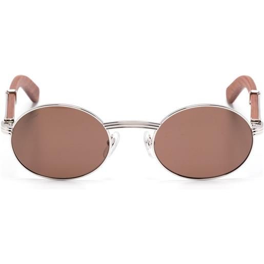 Cartier Eyewear occhiali da sole première de cartier - argento