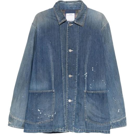 visvim soprabito denim - blu