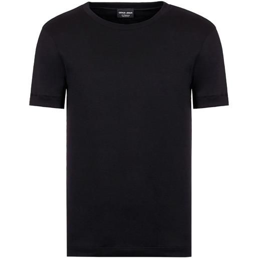 Giorgio Armani t-shirt girocollo - nero