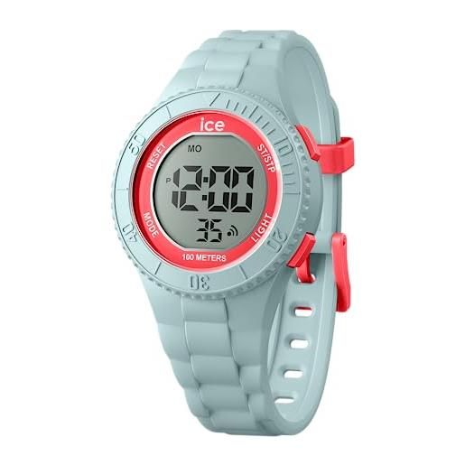 ICE-WATCH - ice digit mint coral - orologio blu da bambine con cinturino in plastica - 021617 (small)