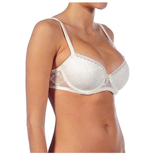 Women'secret Reggiseno Push Up Imbottito – Avorio (Bianco), 100B – Multiway Con Chiusura Frontale