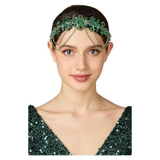 Fasce Capelli Da Sposa Tiara Con Corona Di Cristallo Grezzo Gioielli Fasce Matrimoni, Halloween, Costumi Cosplay Da Strega Donne E Ragazze Da 9,33 € | DHgate