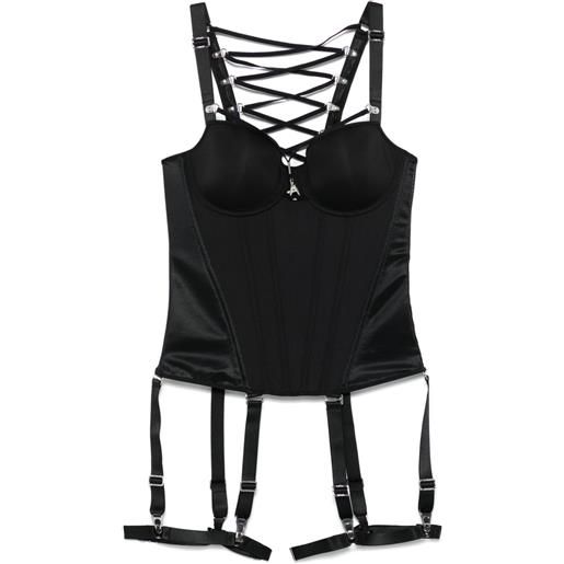 Marlies Dekkers corsetto con lacci - nero