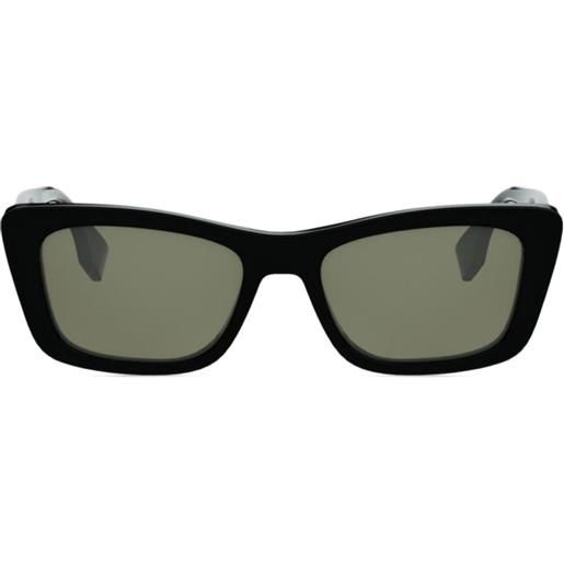 FENDI occhiali da sole squadrati - nero