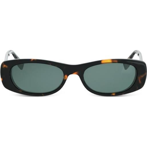 FENDI occhiali da sole squadrati - nero